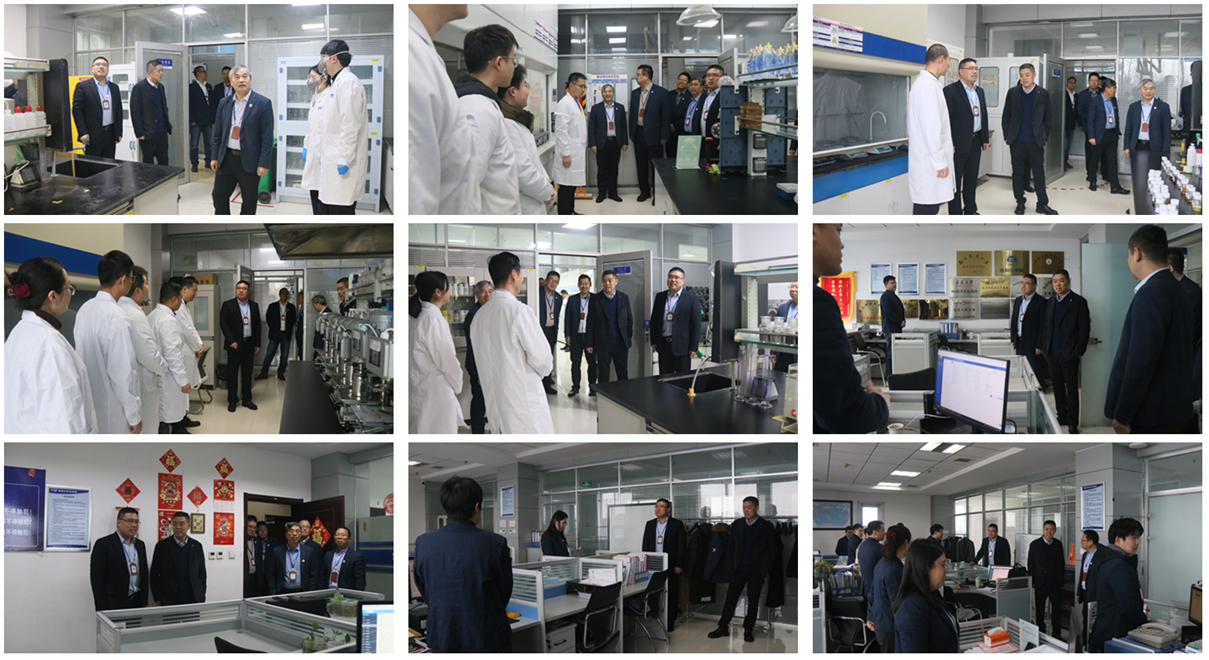 集團領(lǐng)導(dǎo)深入各部門開展新春團拜助力開工