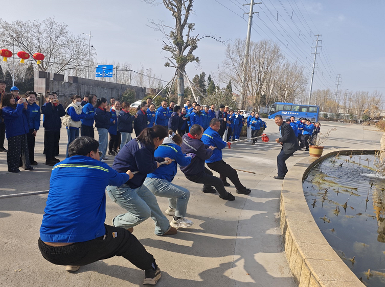 “拔”出精彩，“河”作共贏——奧迪斯工廠組織2026年開工拔河比賽